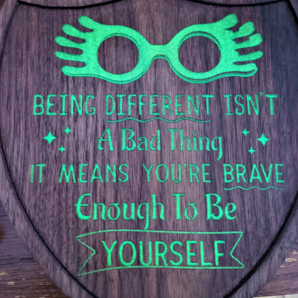 Harry Potter Plaque